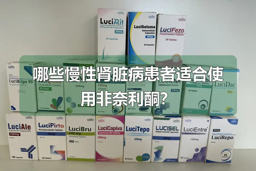 哪些慢性肾脏病患者适合使用非奈利酮?